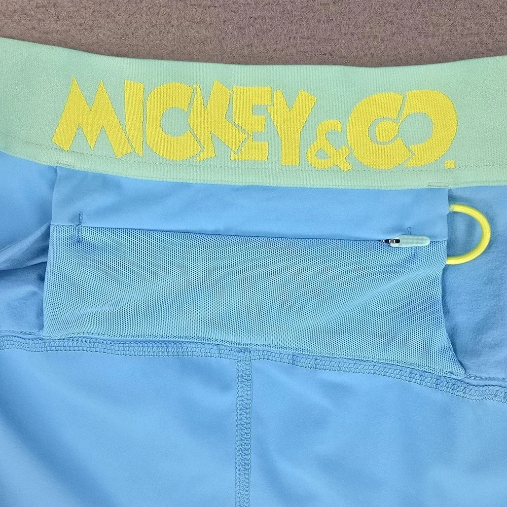 Outdoor Voices Swim Trunks Shorts Mens‎ 2XL Blue Mickey & Co Quick Dry NWT